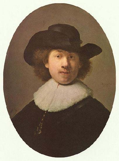 REMBRANDT Harmenszoon van Rijn Rembrandt in 1632, when he was enjoying great success as a fashionable portraitist in this style. Sweden oil painting art